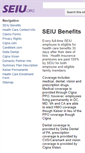 Mobile Screenshot of benefits.seiu.org